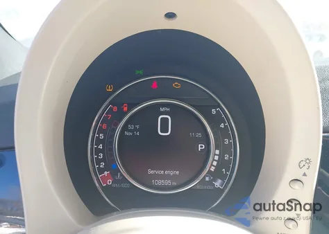 2015 Fiat 500 Sport z USA, uszkodzony, nr VIN 3C3CFFBR9FT663335